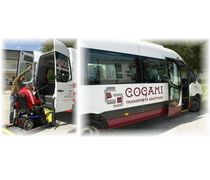 Imaxe de Folleto de transporte adaptado