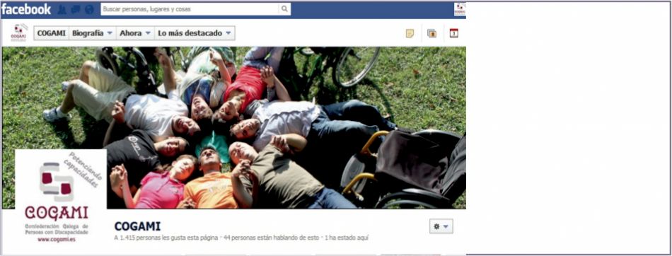 Portada del facebook de COGAMI 